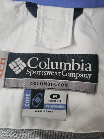Chaqueta azul acolchada Columbia - miniatura 3