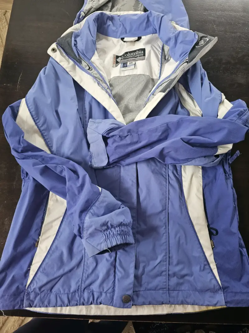 Chaqueta azul acolchada Columbia - 4