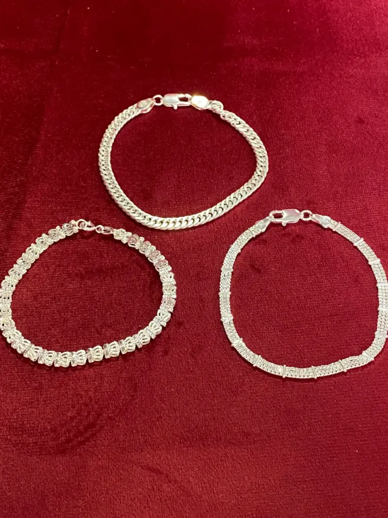 Set de pulseras de plata Italiana 925 - 1