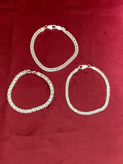 Set de pulseras de plata Italiana 925 - miniatura 2