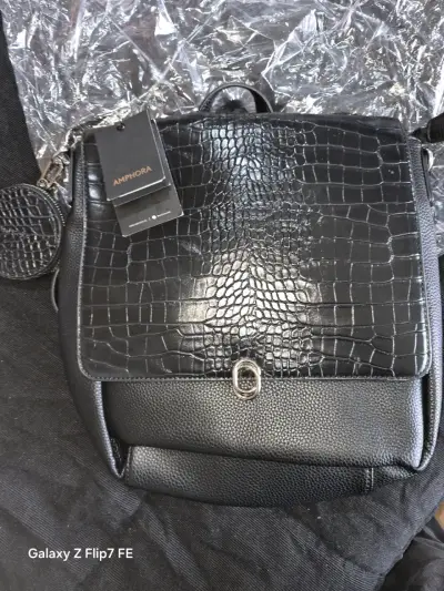 Mochila negra Amphora nueva - miniatura 1