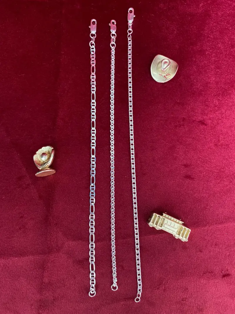 Pulceras de plata italiana 925 - 2