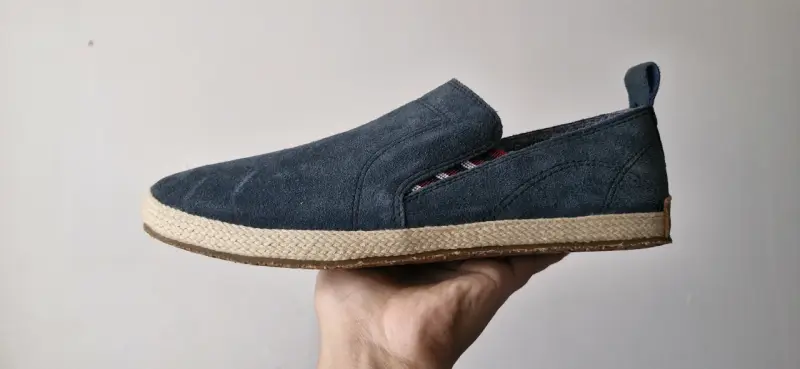 Zapatilla de lona azul - 2