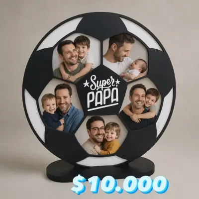 Portarretratos balón Super Papá - miniatura 1