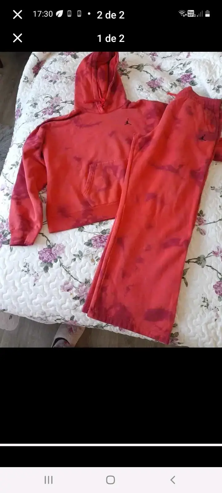 Conjunto deportivo rojo Jordán - 2