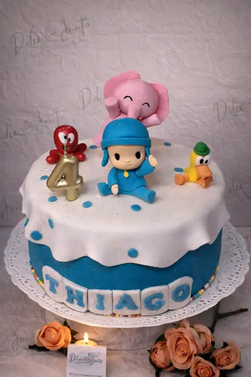 Torta de cumpleaños decorada - 3