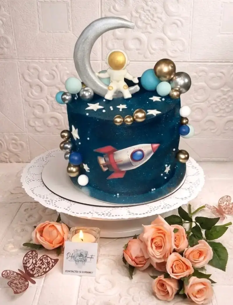 Torta de cumpleaños decorada - 6