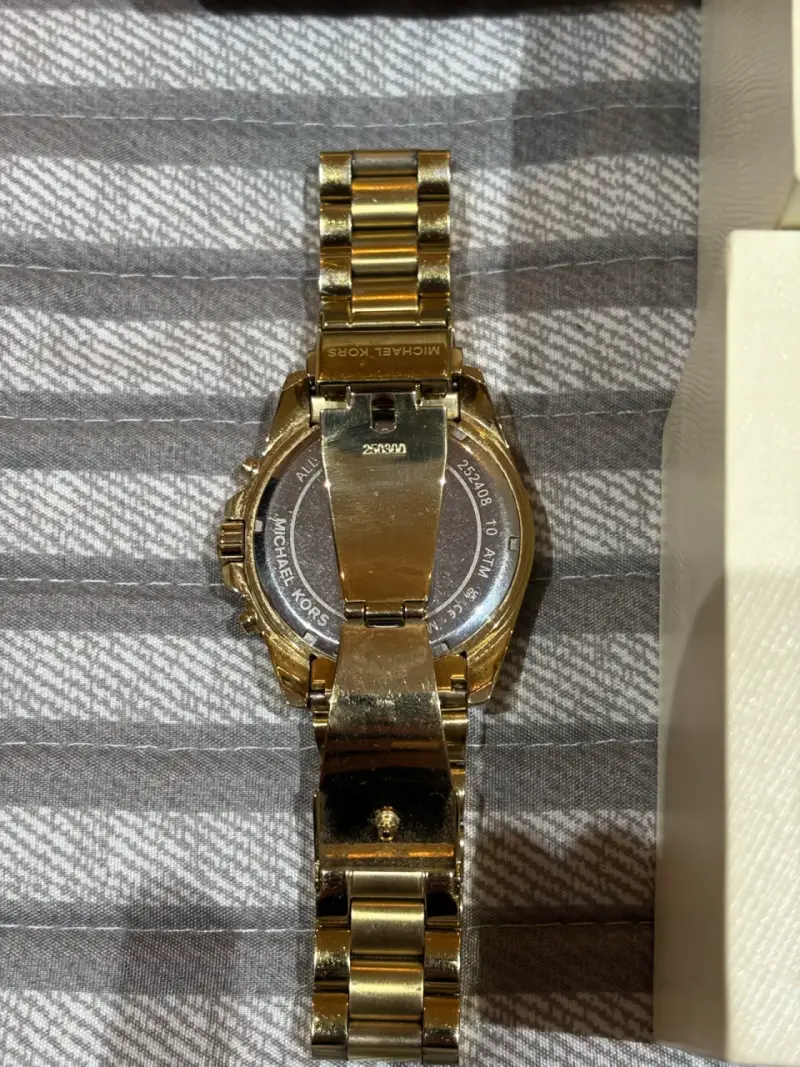 Reloj dorado Michael Kors - 4