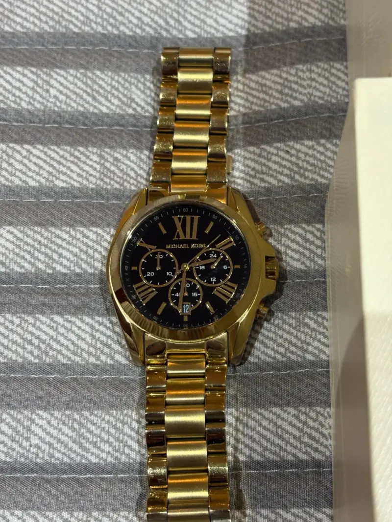 Reloj dorado Michael Kors - 6