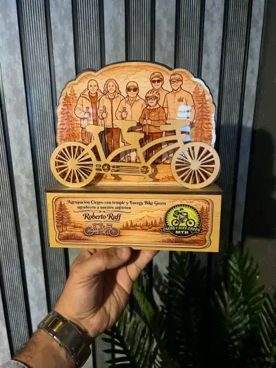 Galvano de reconocimiento deportivo - miniatura 3