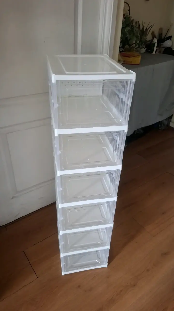 Zapatera plegable de 6 niveles - 3