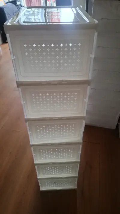 Zapatera plegable de 6 niveles - miniatura 5