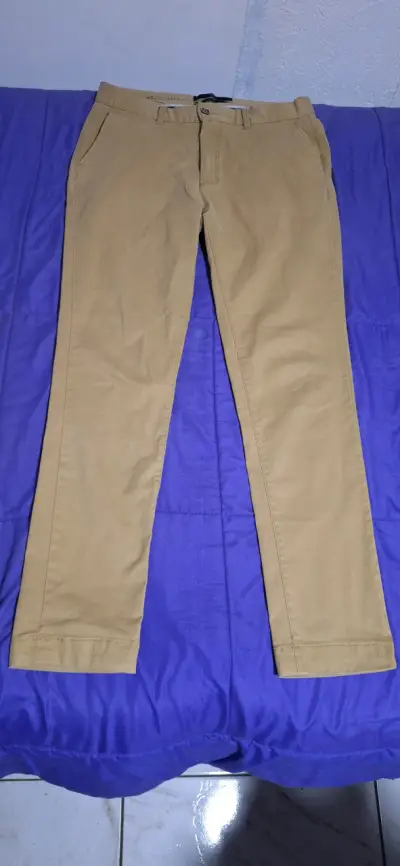Pantalón beige casual - miniatura 1