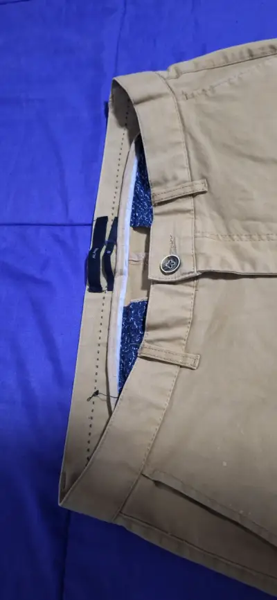 Pantalón beige casual - miniatura 2