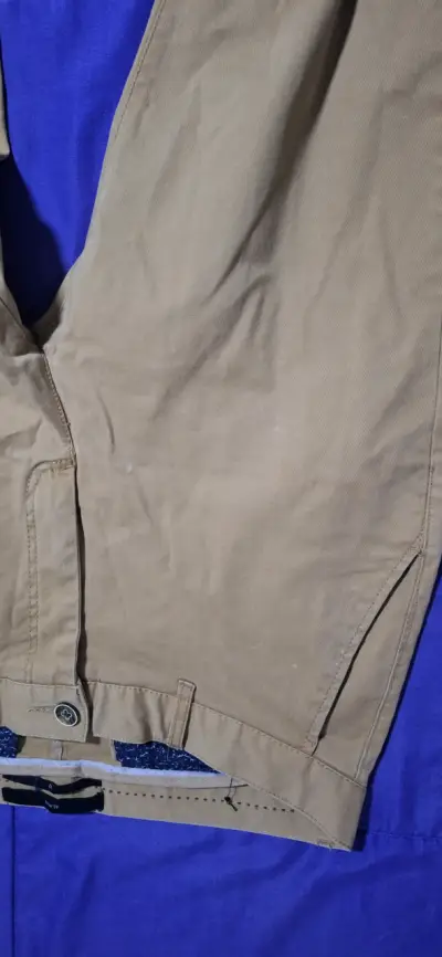 Pantalón beige casual - miniatura 3