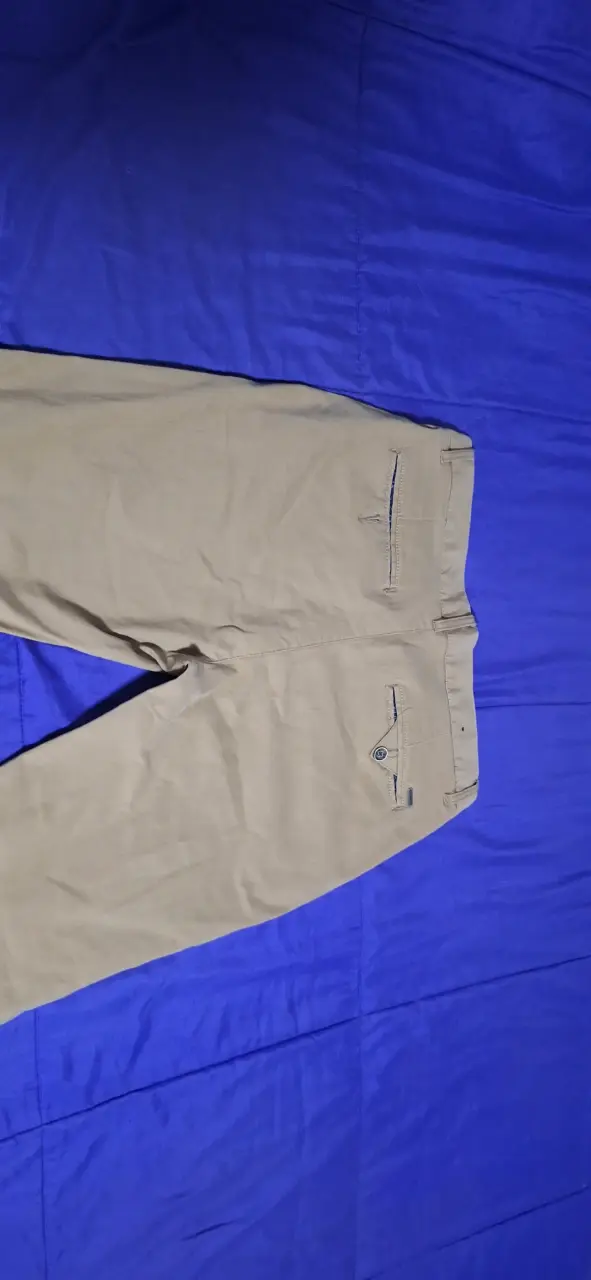 Pantalón beige casual - 4
