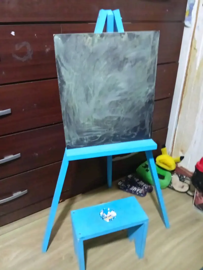 Escritorio infantil azul Sonic - 2