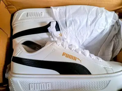 Zapatillas blancas PUMA original nuevas - miniatura 5