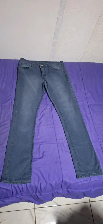 Jeans azul slim fit - miniatura 4