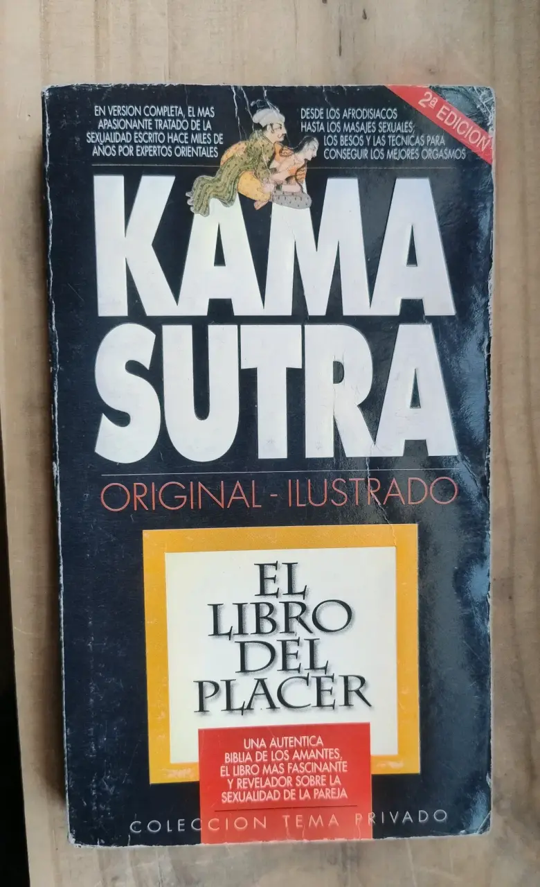 Libro Kama Sutra ilustrado