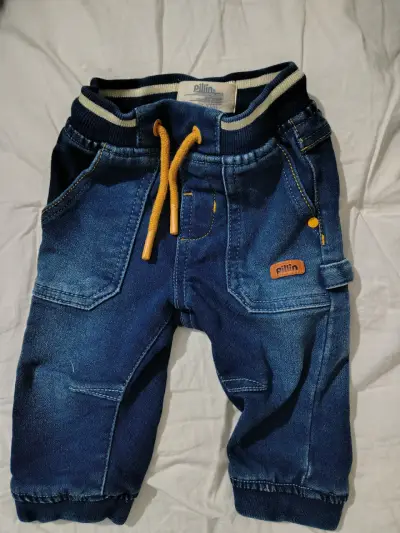 Pantalón de mezclilla para niños 6 meses - miniatura 1