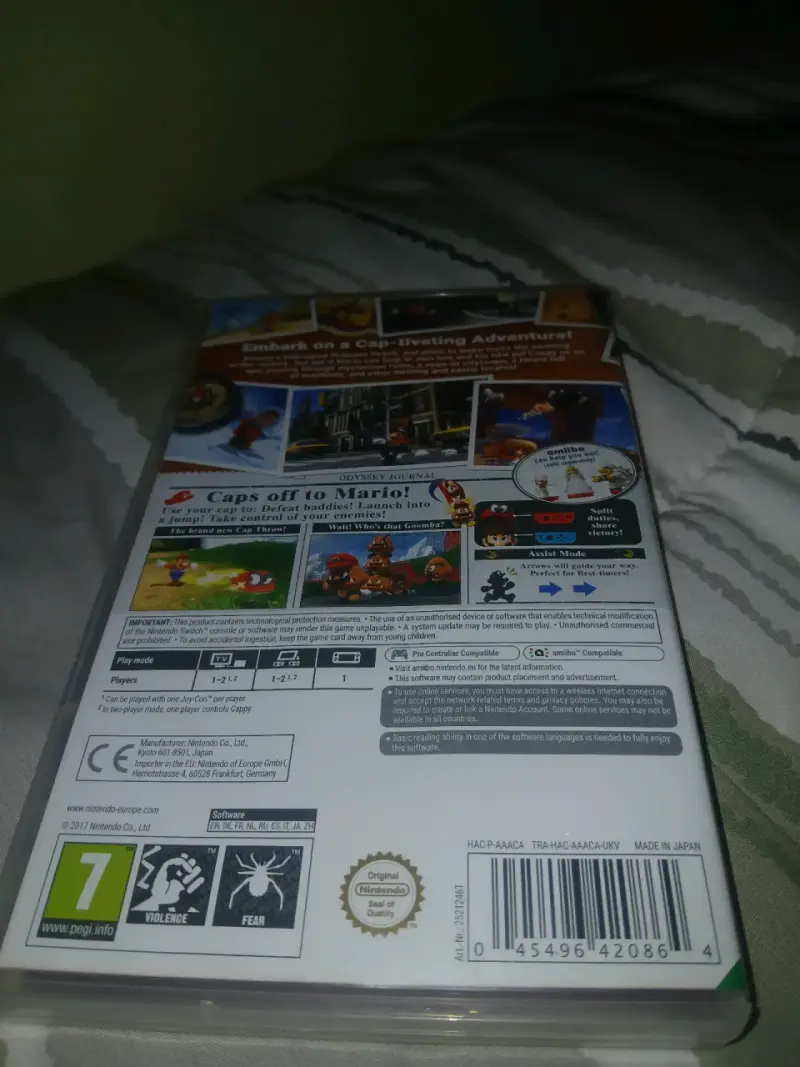 Juego Switch Super Mario Odyssey - 2