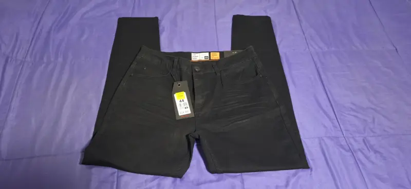 Jeans nuevo hombre negros talla 44 - 1
