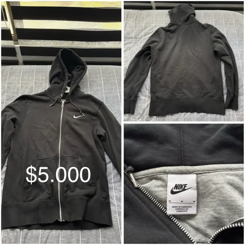 Polerón deportivo naranja Nike - 2