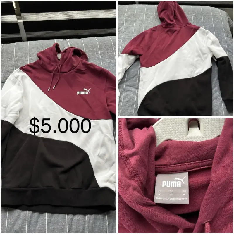 Polerón deportivo naranja Nike - 4