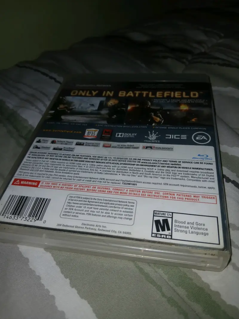 Battlefield 4 PS3 en buen estado - 2