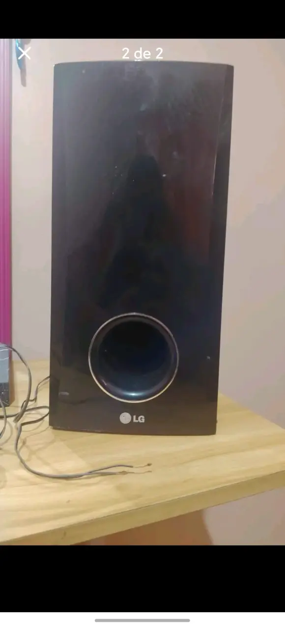 Subwoofer LG negro Pasivo - 1