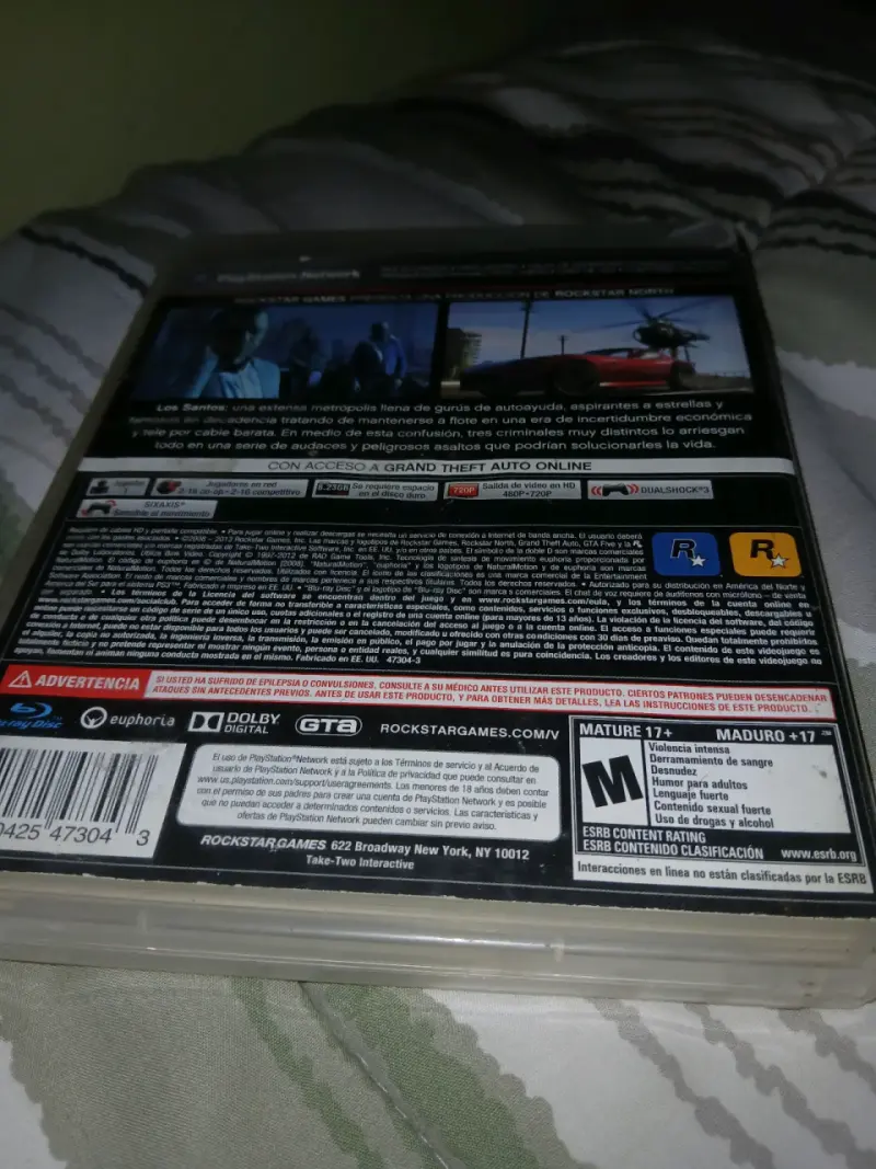 Videojuego Grand Theft Auto V PS3 - 2