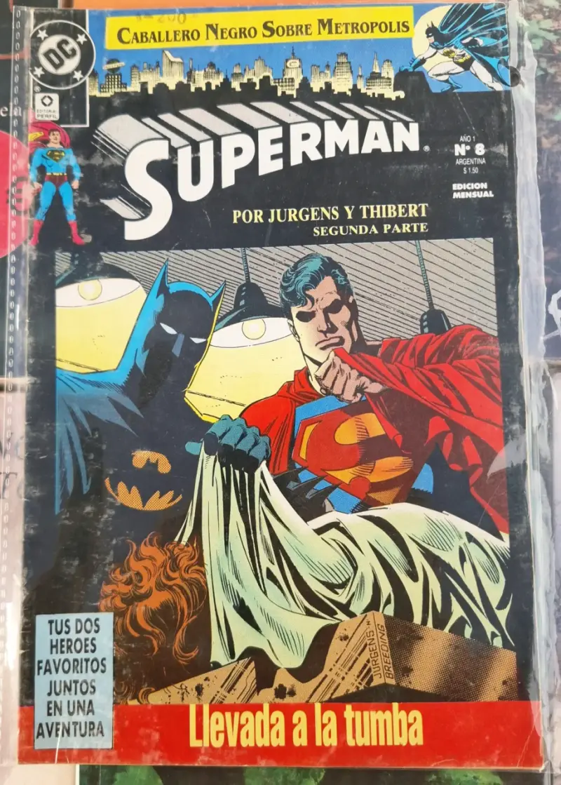 Cómic Superman Nº 8 Argentina