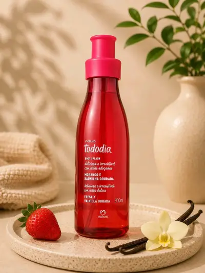 Body Splash Tododia Fresa y Vainilla Dorada - miniatura 1