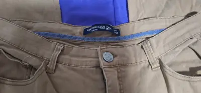 Pantalón beige casual hombre - miniatura 4