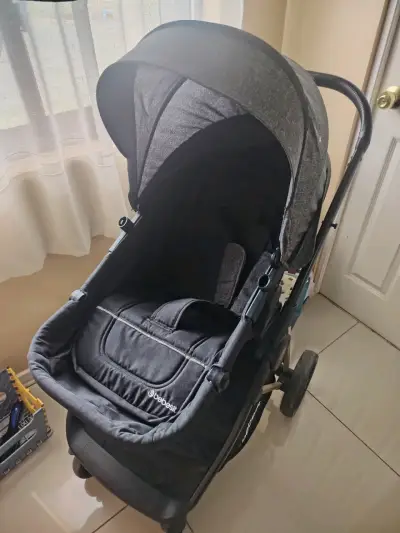 Coche Cuna Travel System Negro - miniatura 5