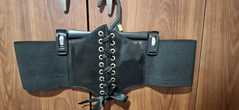 Cinturilla elástico negro ajustable