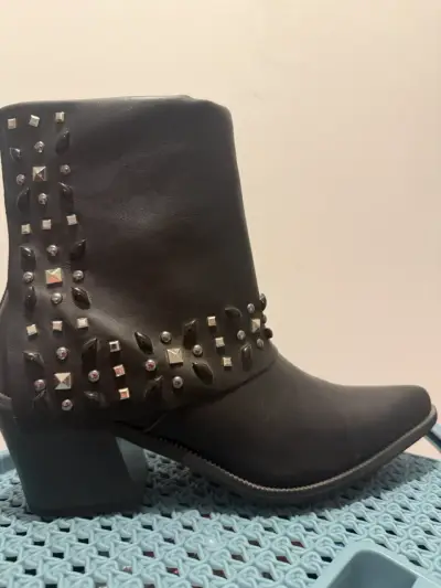 Botines negros con tachas Gotta - miniatura 2