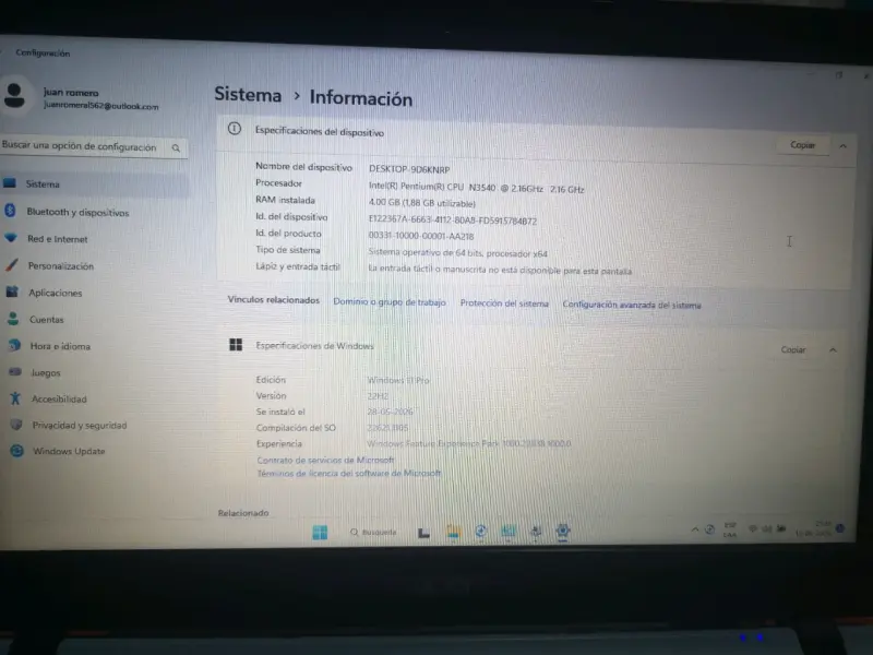 Laptop Acer gris oscuro - 5