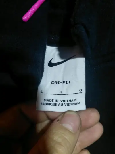 Polerón negro con capucha Nike - miniatura 4