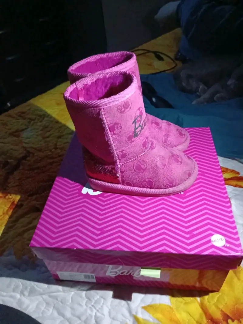 Botas infantiles Barbie fucsia - 2