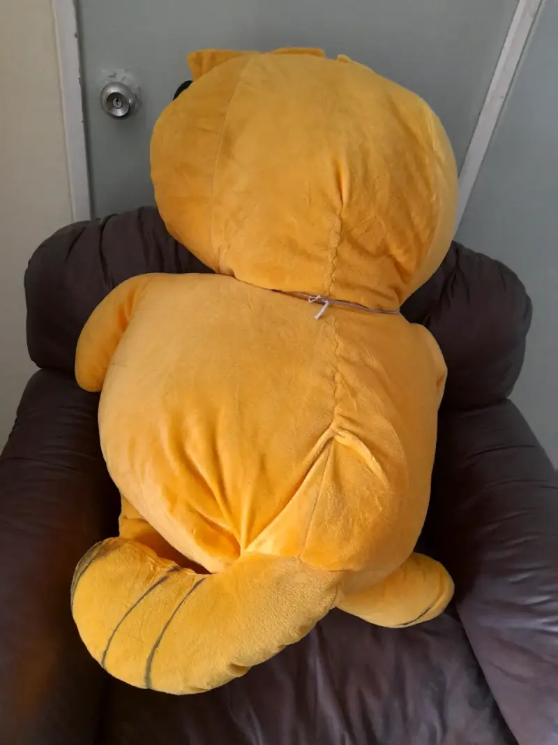 Peluche grande de gato anaranjado - 6