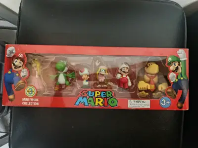 Set de figuras Super Mario 2012 - miniatura 1