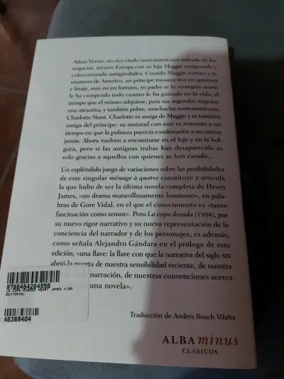 Libro 'La copa dorada' - Henry James - miniatura 3