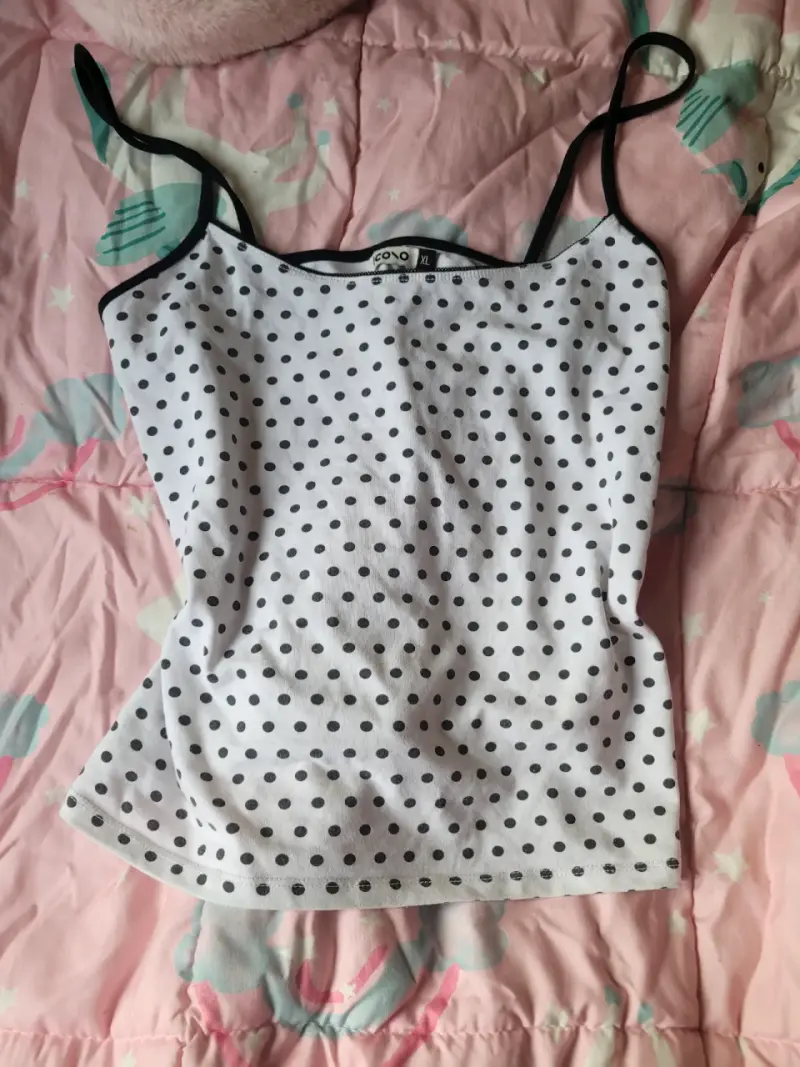 Polera de tirantes lunares - 1