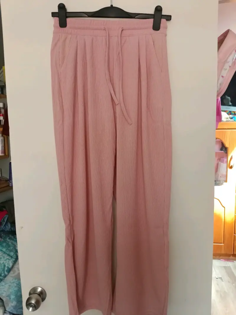 Pantalón ancho negro - 2