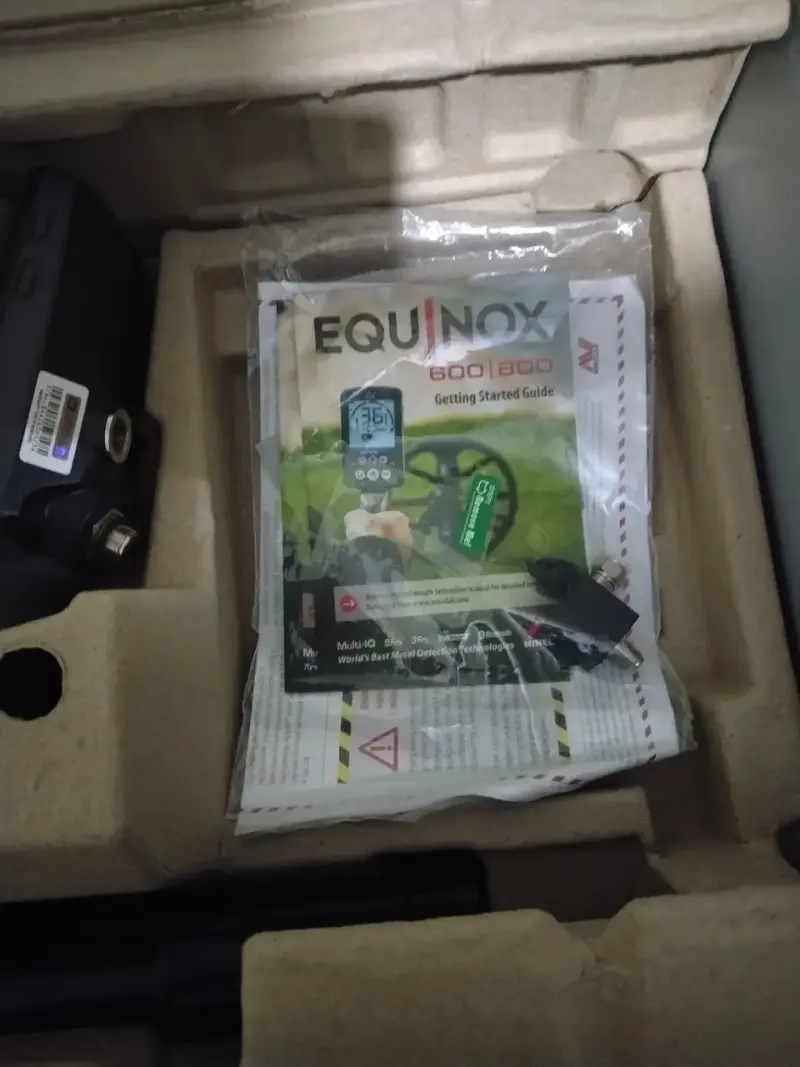 Detector de metales Equinox 800 (conversable) - 3