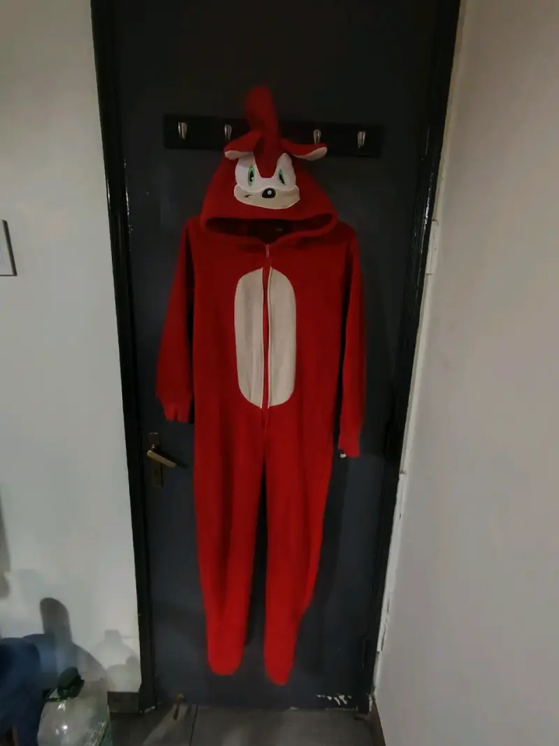 Pijama con patitas Knuckles