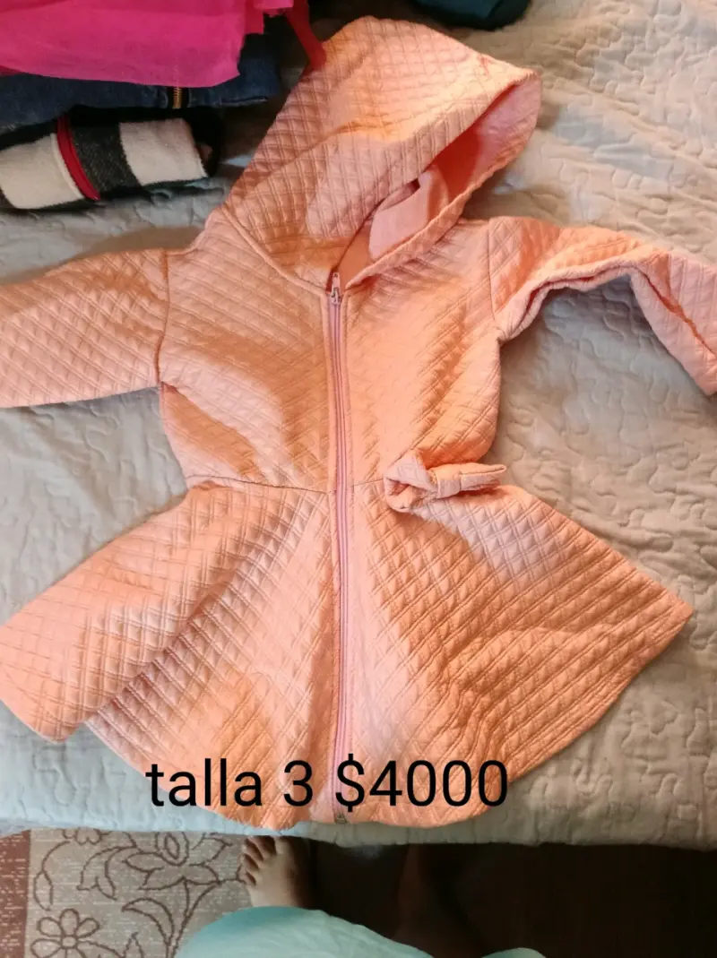Vestido infantil rosado