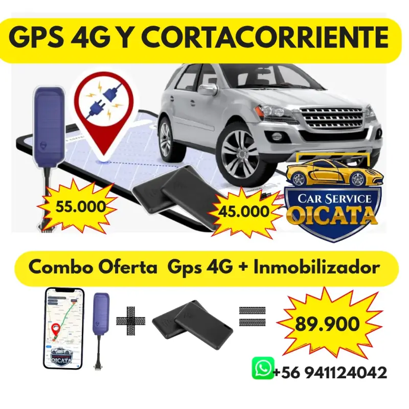 GPS 4G y cortacorriente - 1